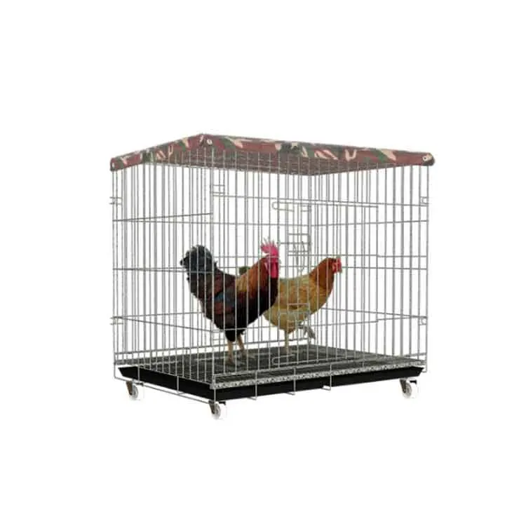 Customizable chicken layer battery transport remote cover cage steel nesting transport Factory direct supply for farm equipment