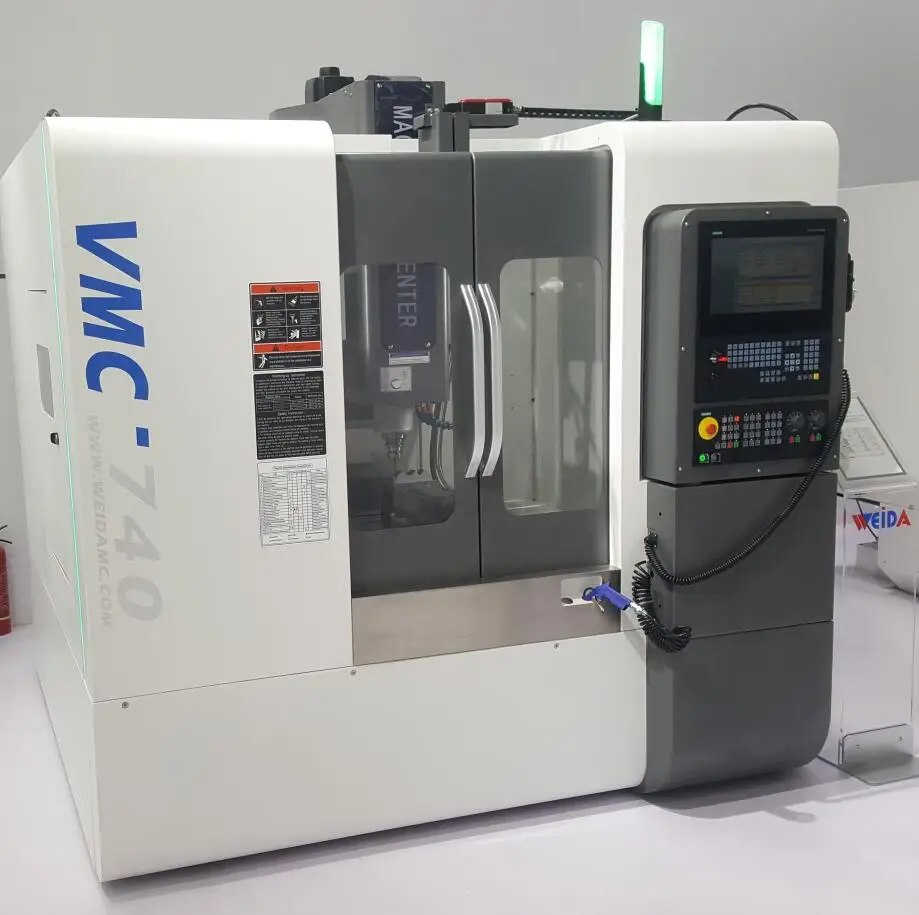 VMC740 Китай WEIDA фрезерный станок Вертикальная обработка ЧПУ