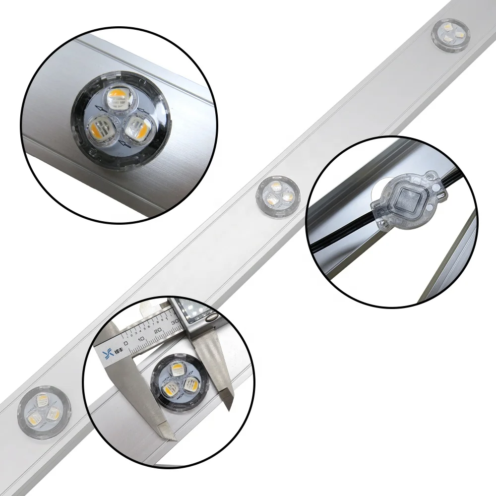 Permanent Led Christmas Lights Point SMD2835 Led UCS2904 Rgbw Pixel WS2811 Led Point Lights