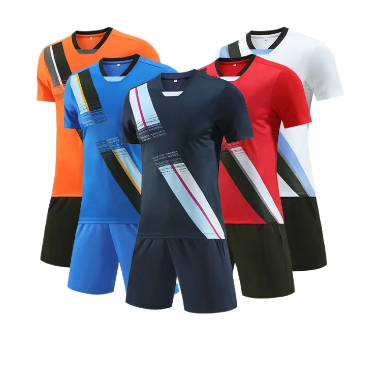 Football Set Soccer T-shirt Football Clothes Team Jersey Custom American Football Wear Full Set Soccer Uniform Soccer Jersey