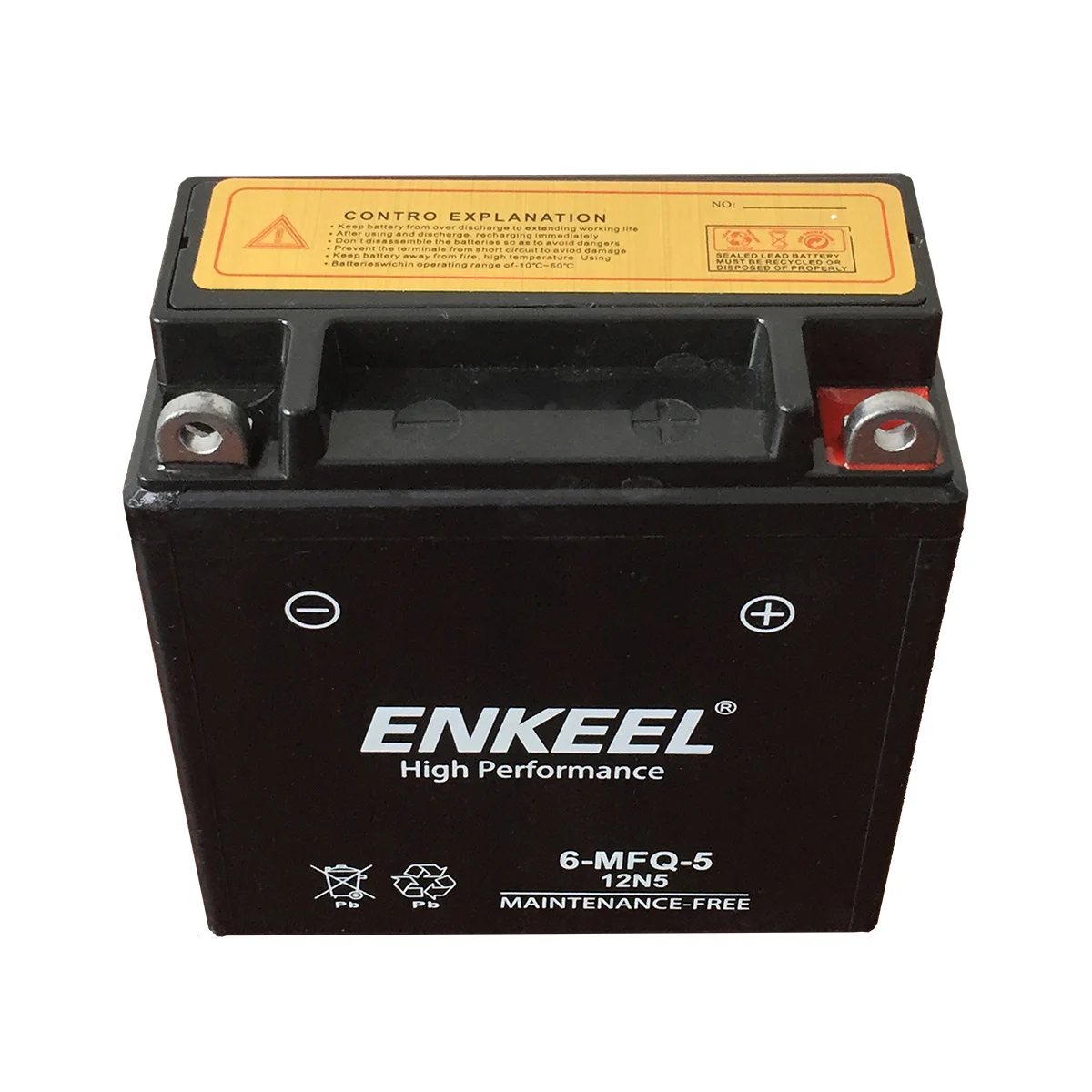 Good price motorcycle battery 12N5 12V5AH