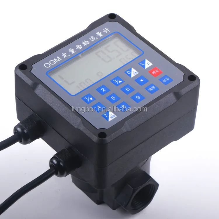 new design ogm flow meter from lungbor