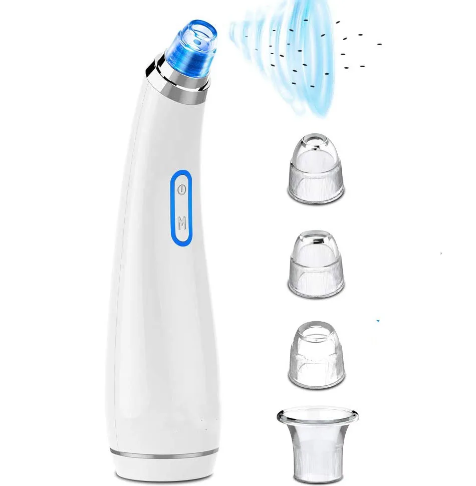 Trending Product 2023 New Arrival Electric Blackhead Remover Facial Cleaner Vacuum Blackhead Remover with light therapy