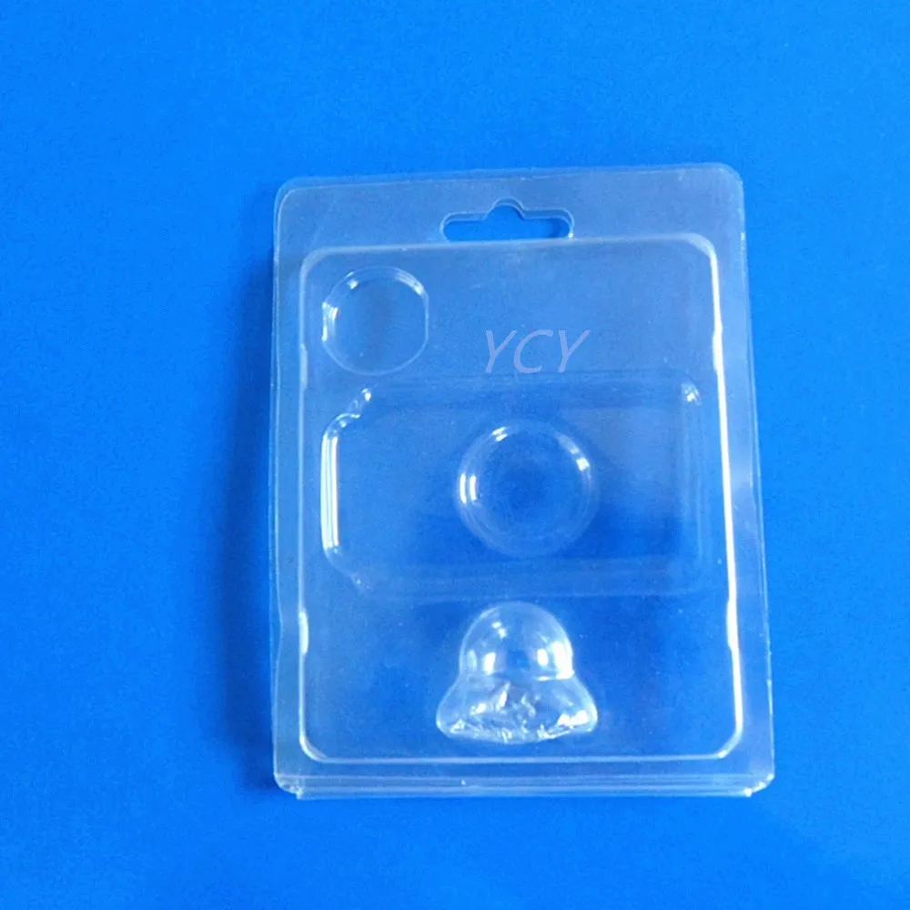Прозрачная двойная ПВХ прозрачная usb-карта micro sd раздвижная блистерная упаковка
