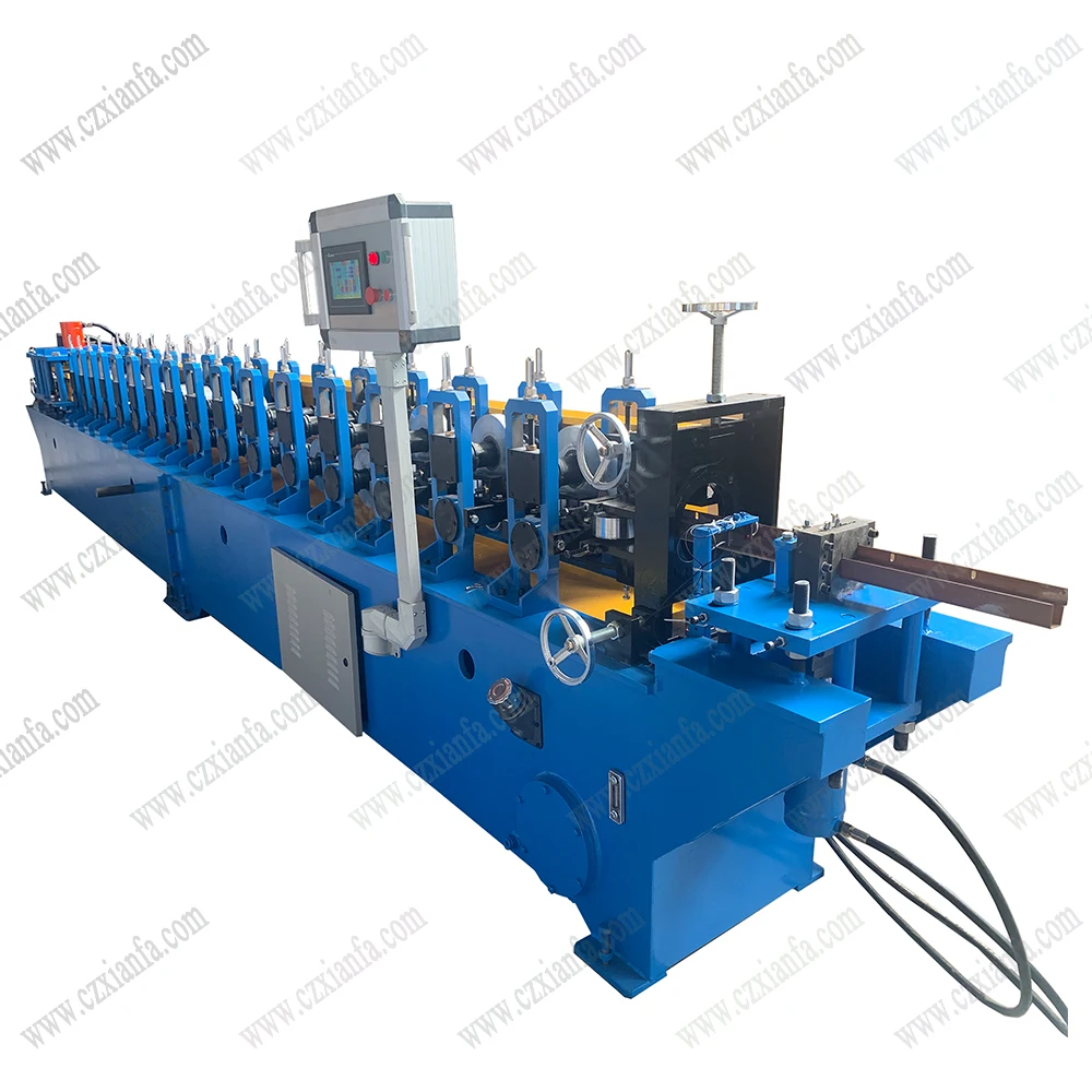 Shutter Door Guide Rail Roll Forming Machine