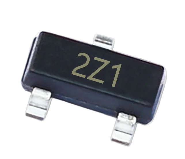 SMD Zener Diode BZX84B4V7 Silkscreen 2Z1 Package SOT-23 Voltage 4.7V Original Factory Direct Selling Spot Inventory