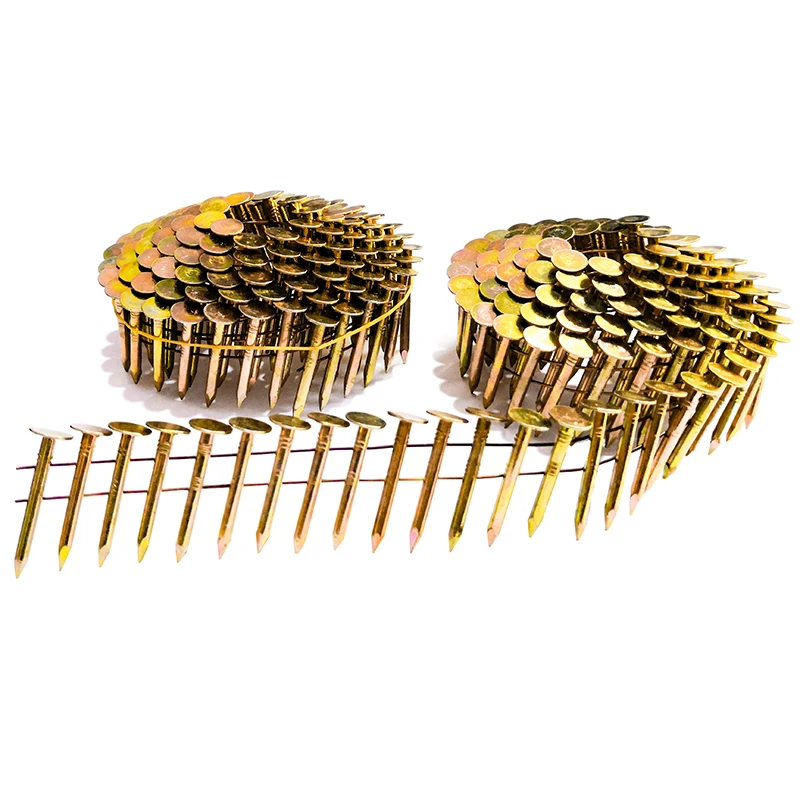 Galvanized Coil roofing nails Canada USA market