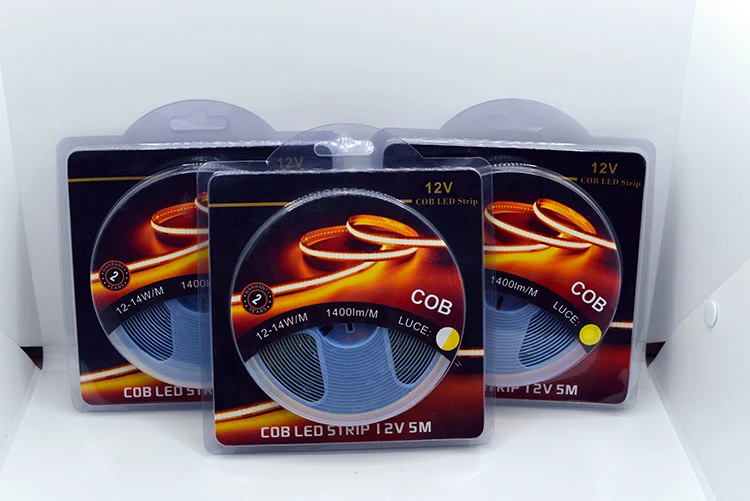 Factory Direct 220V IP65 High Brightness Remote Wireless BT control 2835 COB strip light Kit