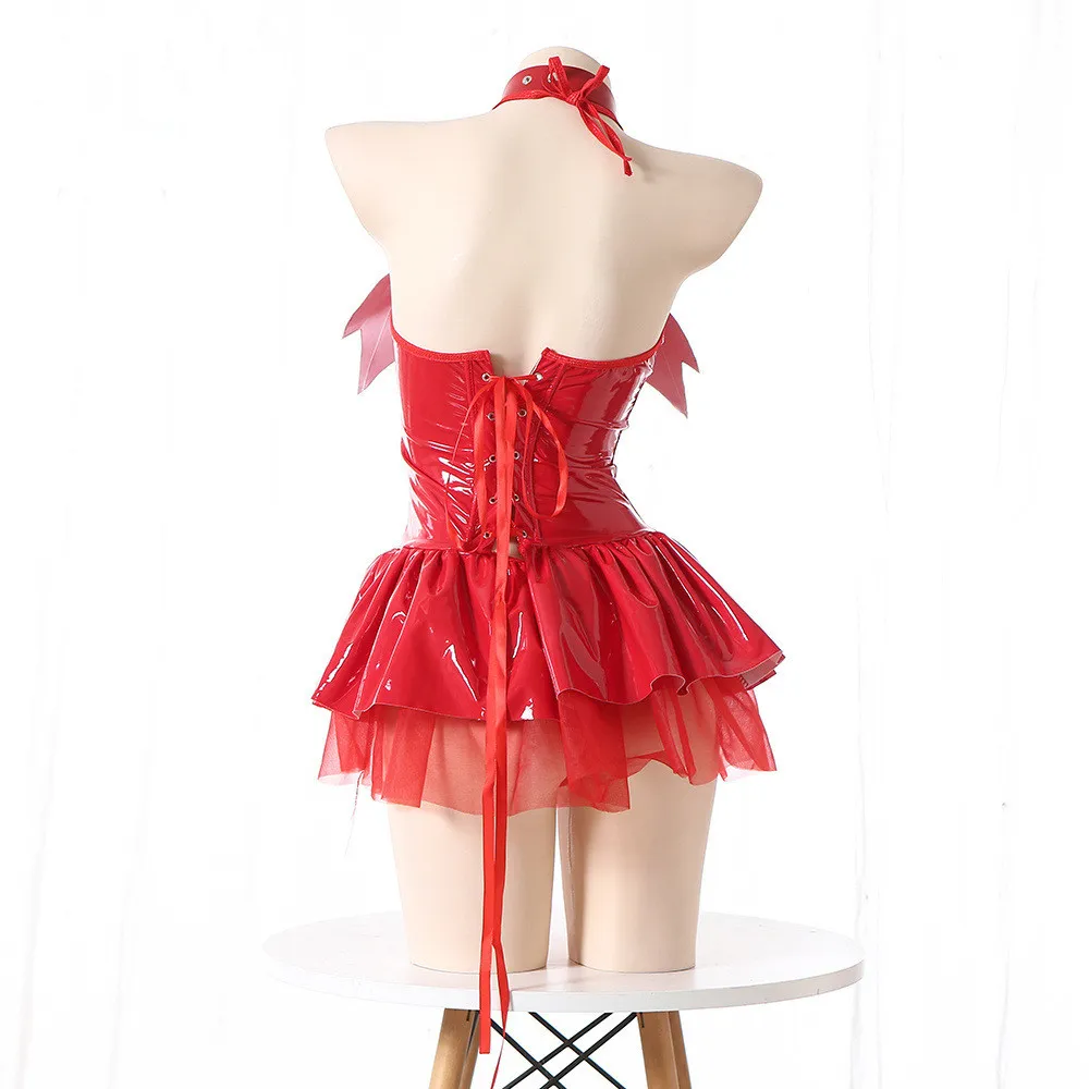 Japanese Two Cos Witch Cosplay Costume Little Devil Skirt Pure Desire Hot Girl Dress