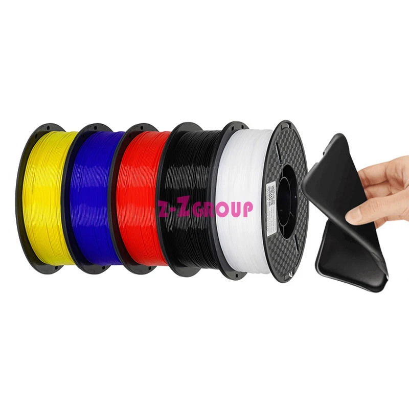 Factory Price Silk Pla Filament Rainbow Filament Colorful Silk Pla Material
