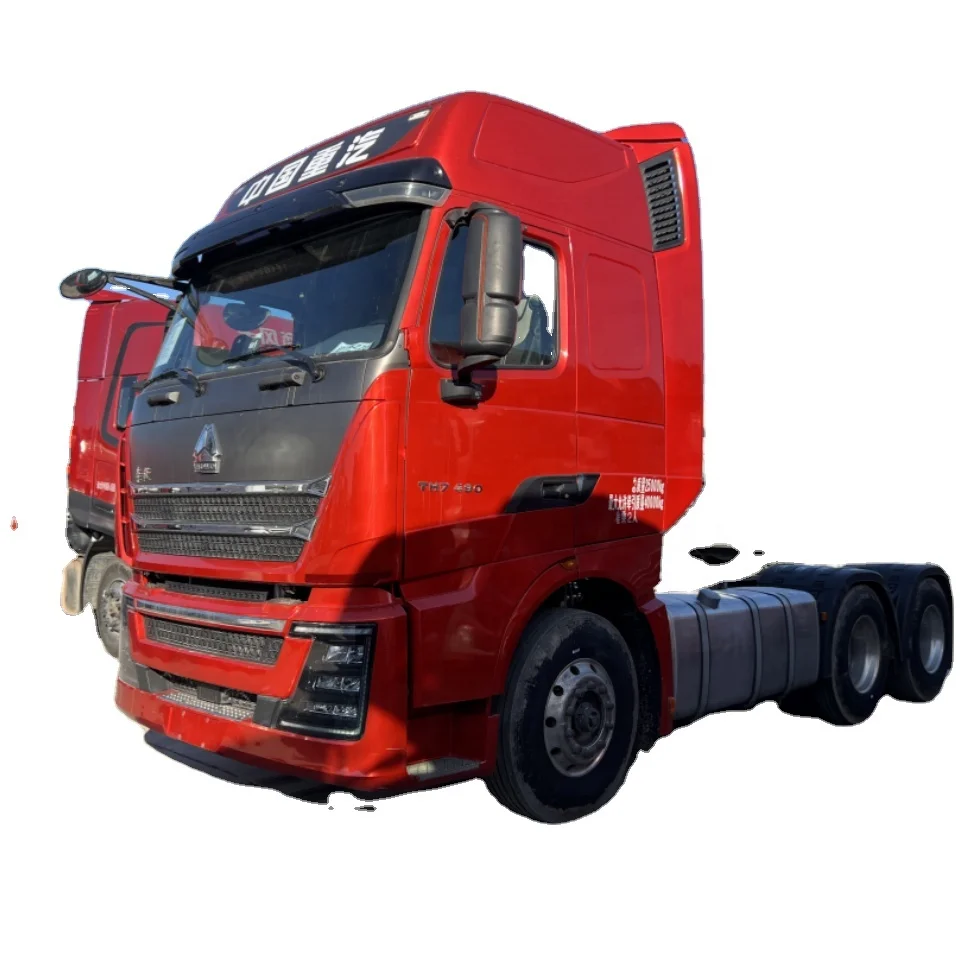 Тяжелый Грузовик SINOTRUK HOWO 375 л.с. 6 х4 тягач дизельное топливо автоматическая/ручная пневматическая подвеска слева