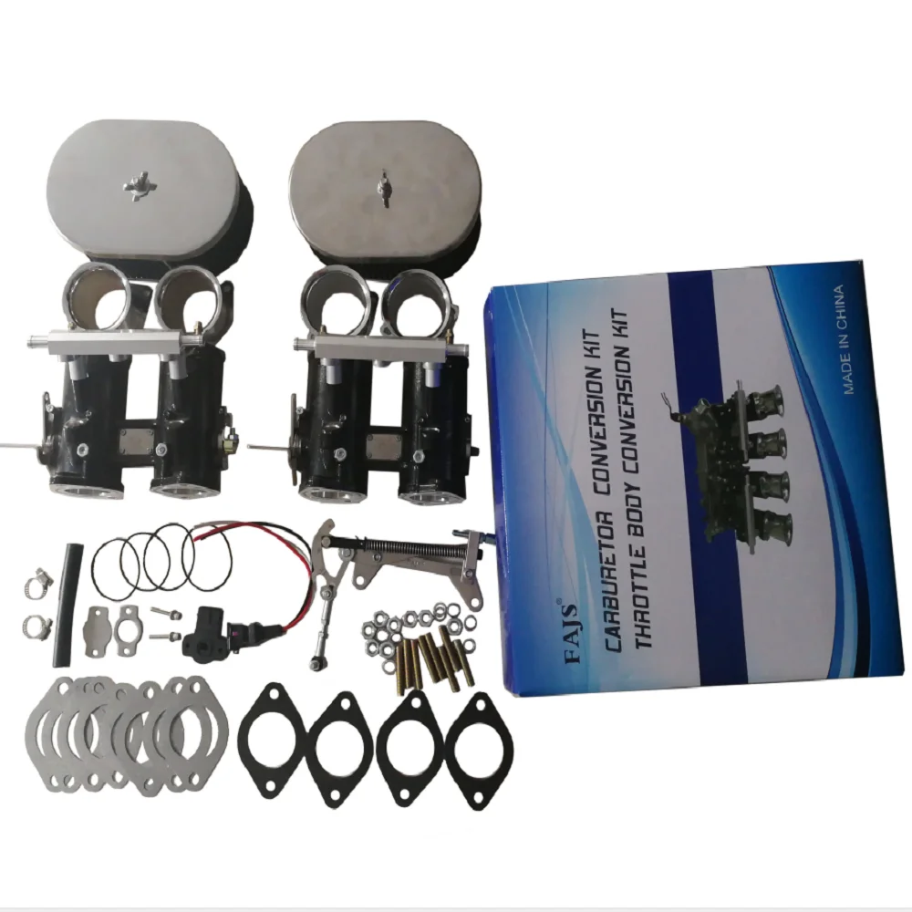 FAJS 40DCOE throttle bodies and TPS and air horn and linkage and base gasket