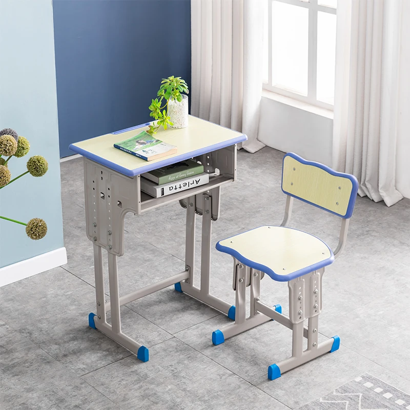 
Cheap school Classroom Furniture High Quality Chair Adjustable Student Desk and Chair 