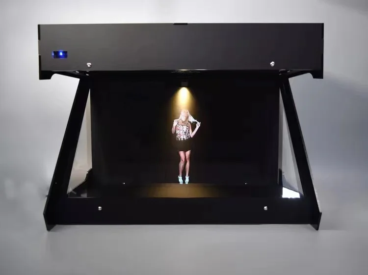 New Advertising Hologram 3D Display / 180 Degree 3D Holographic projection