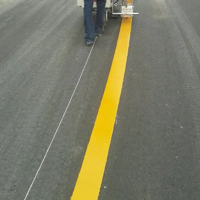 Thermoplastic yellow color road line traffic paint road marking powder