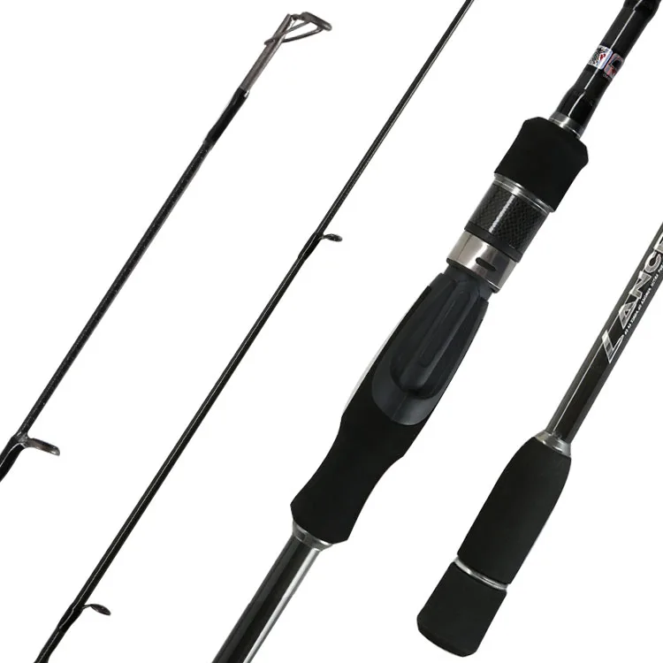 8ft high carbon 30T fishing rods carbon fibre spinning canas de pescar 2 piece fishing rods
