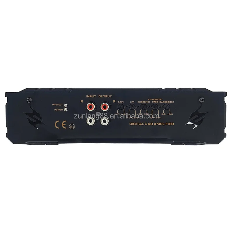 1500.1 Monoblock Car Subwoofer Amplifier Channels 2  RMS 1500W Class D Mono car sound korean subwoofer mono amplifier