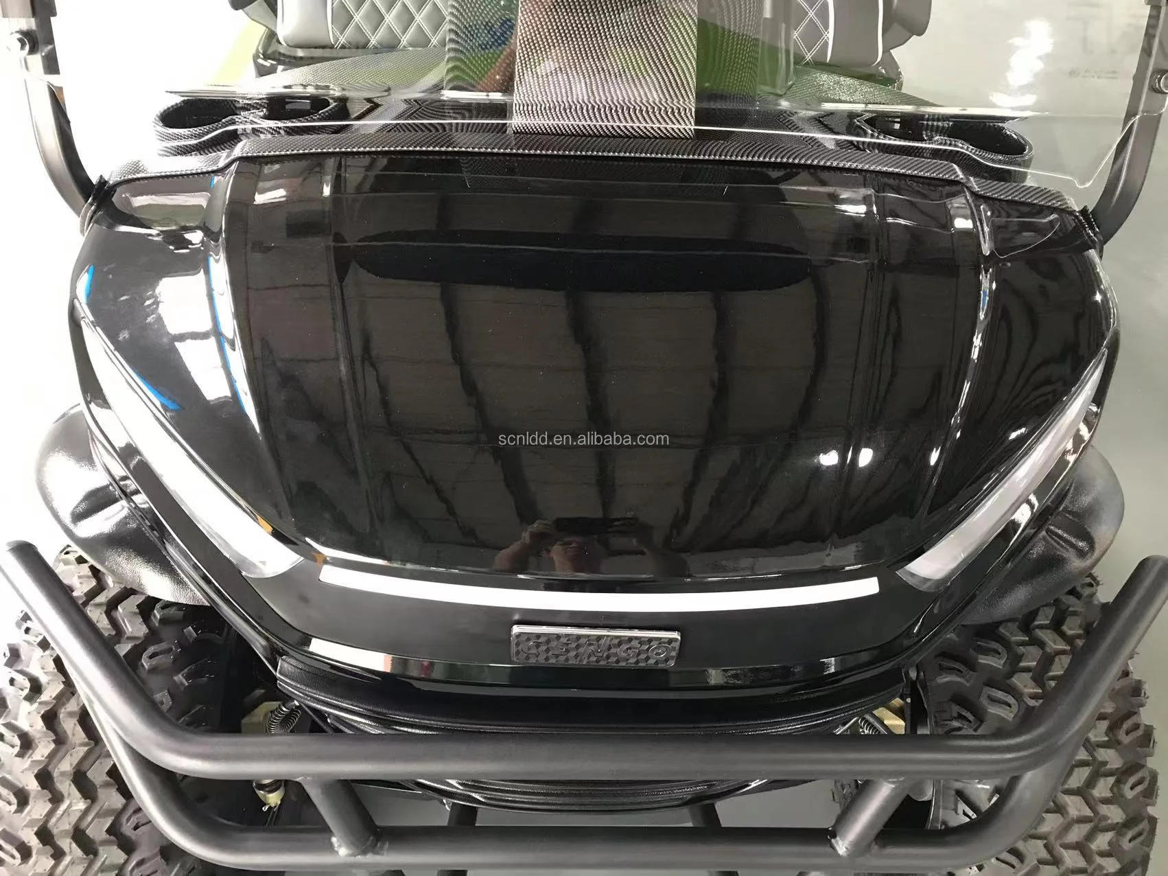 Chinese Hunting Electric Golf Cart for Golfing Club Pick-up Car Buggy golf cart 6 seater