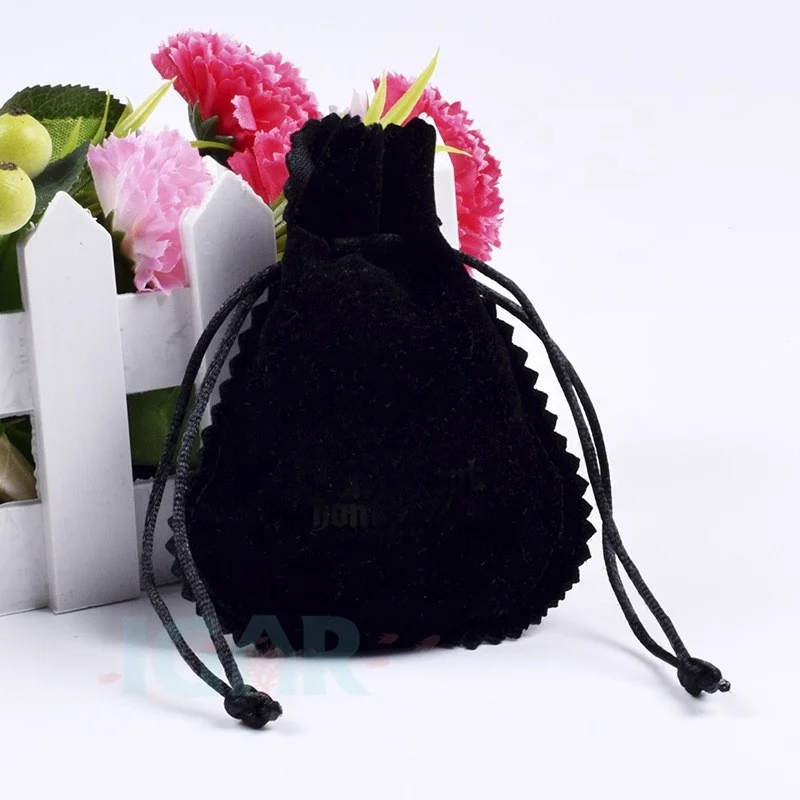 Small Velvet Drawstring Gifts Bag Pouches 9*12cm fit Necklace Bracelet Jewelry Package Presents Bags