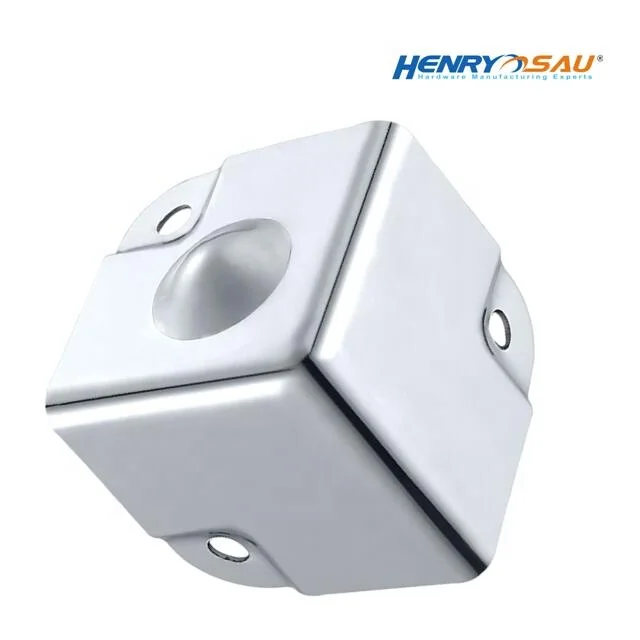New design wooden case fittings accessories  box metal corner protectors road case ball corner for 35mm  wrap angle