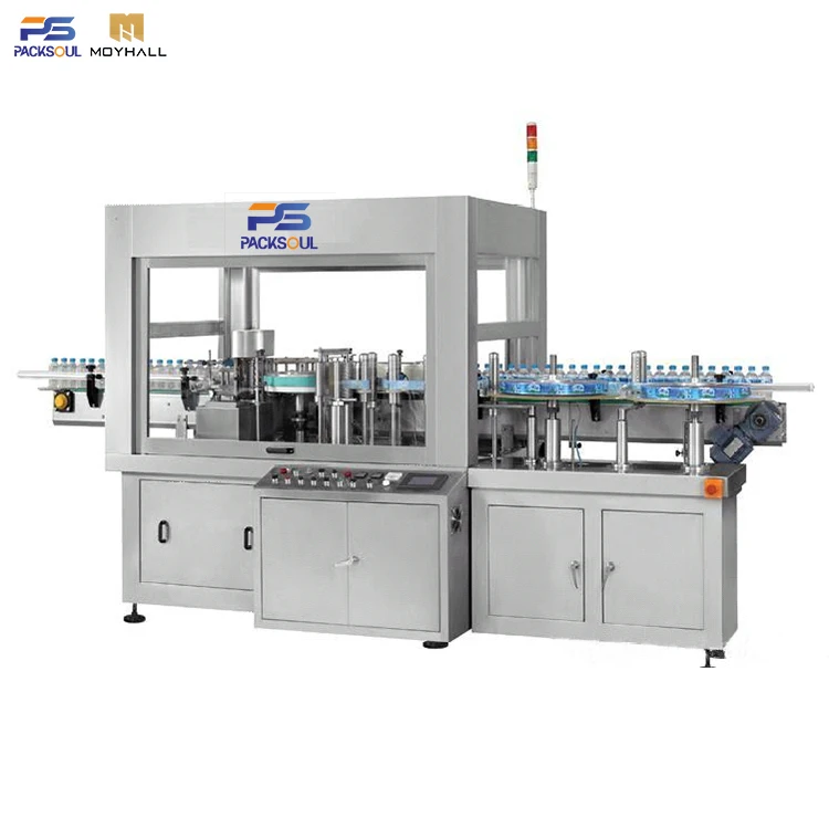 Hot selling labeling for plastic bottles bottle fully automatic label applicator machine with low price