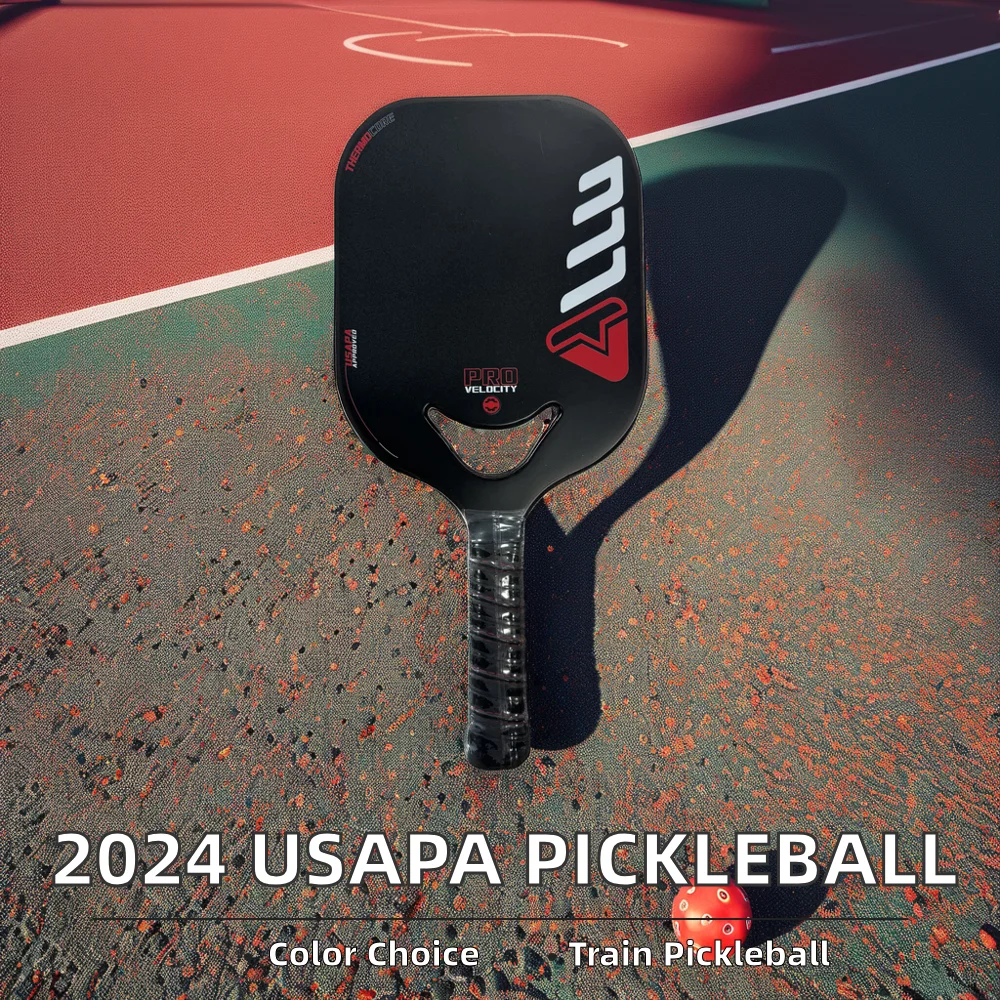 2024 USAPA Approved Thermoformed T700 Toray Raw Carbon Fiber Pickleball Paddle for Training for Adults