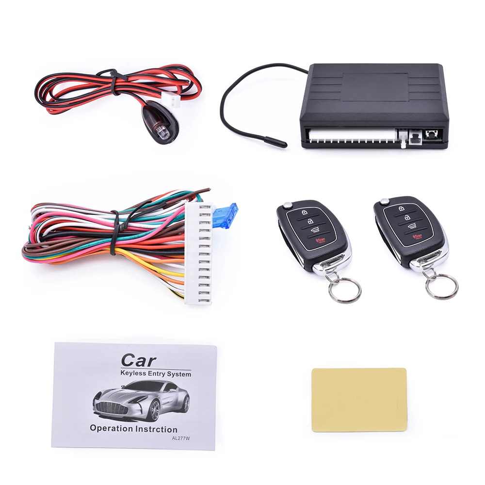 NTO Inwells Remote Car Key Keyless Go Entry System Keyless Repeater Central Locking Car Alarms Car Push To Start