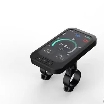 Waterproof Stopwatch Bicycle Speedometer Bike Mechanical eBike Code Table gps Cycling Odometer with large screen 2.4 inch