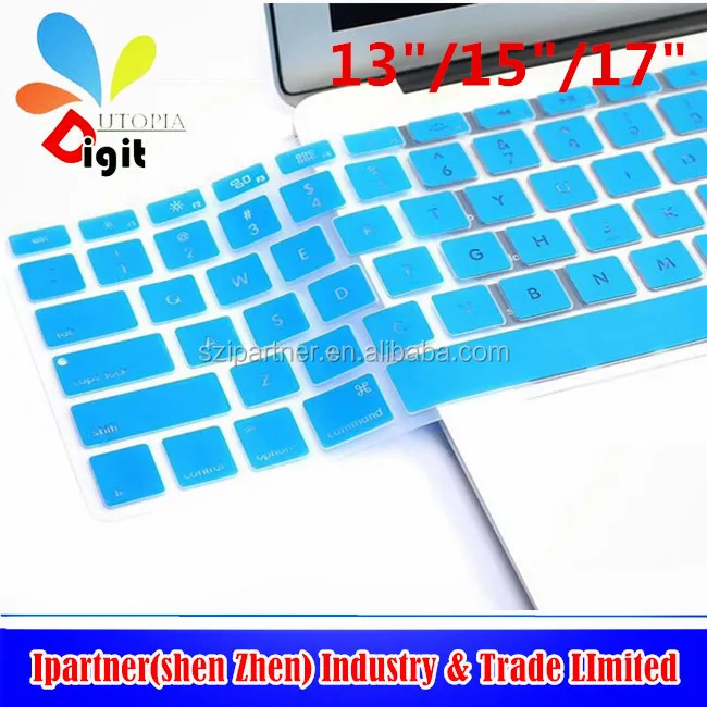 Waterproof Silicon Keyboard Cover for Macbook Protector Skin Cover