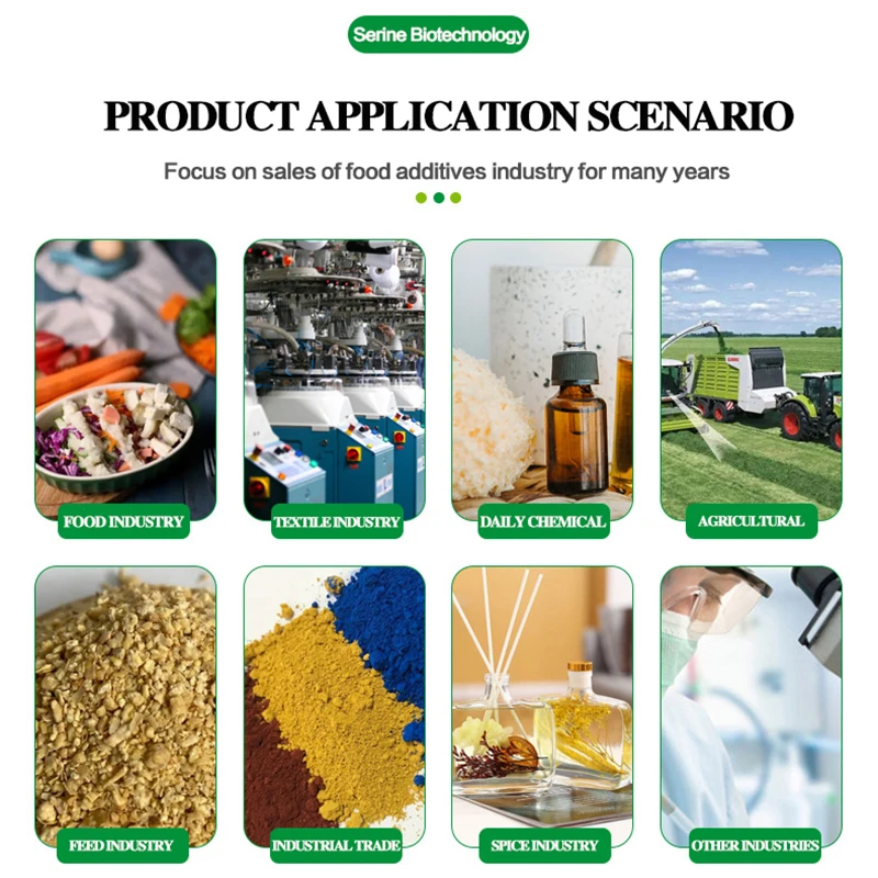 Пищевые добавки CAS 56-45-1 2-амион-3-гидроксипропионикислота пищевая добавка порошок аминокислоты L-Серина