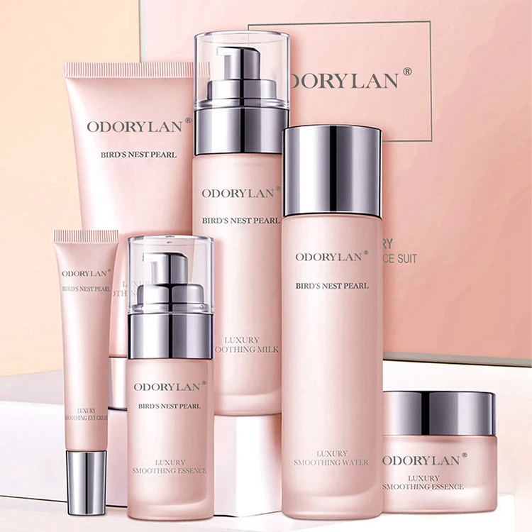 Customized Personal Label Skincare Set With Sodium Hyaluronate Moisturizing Nourishing Repairing Anti-Aging Skin care Set