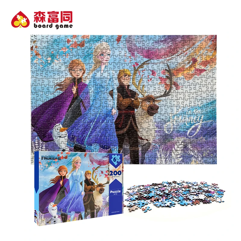 Branded OEM 200 500 1000 Pieces Customize Jigsaw Puzzles Manufacturers For Adults