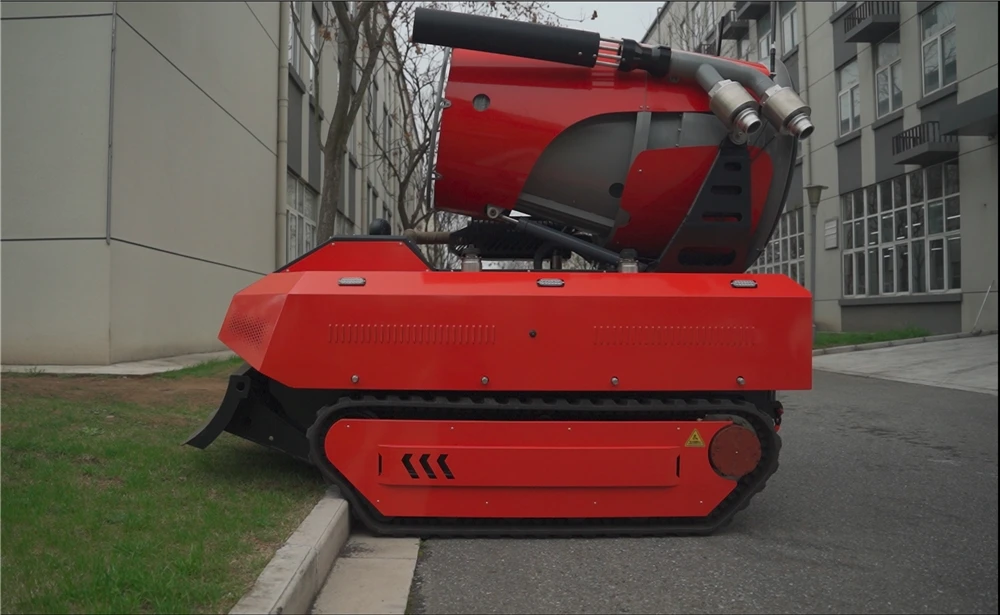 Professional Automatic Water Monitor Fire Fighting Crawler Heavy Equipment Intelligent Robot
