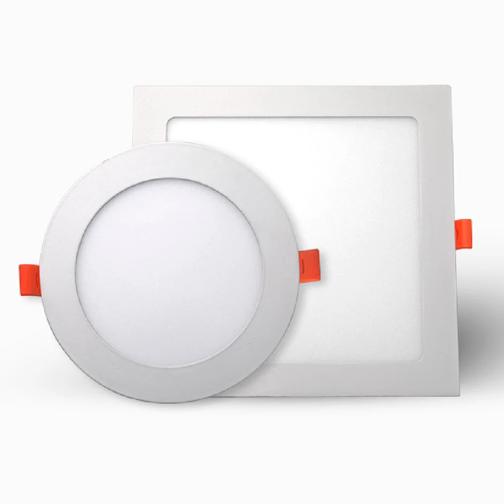 Good price ceiling downlights 3 4 5 6 7 8 inch down light for Square Round siviling 3W 6W 9W 12W 15W 18W 24W slim led downlight