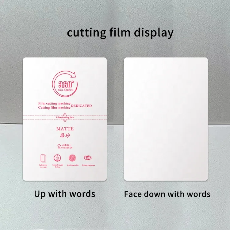 Qianjibian factory price plotter universal tpu film  tpu hydrogel film for cutting machine