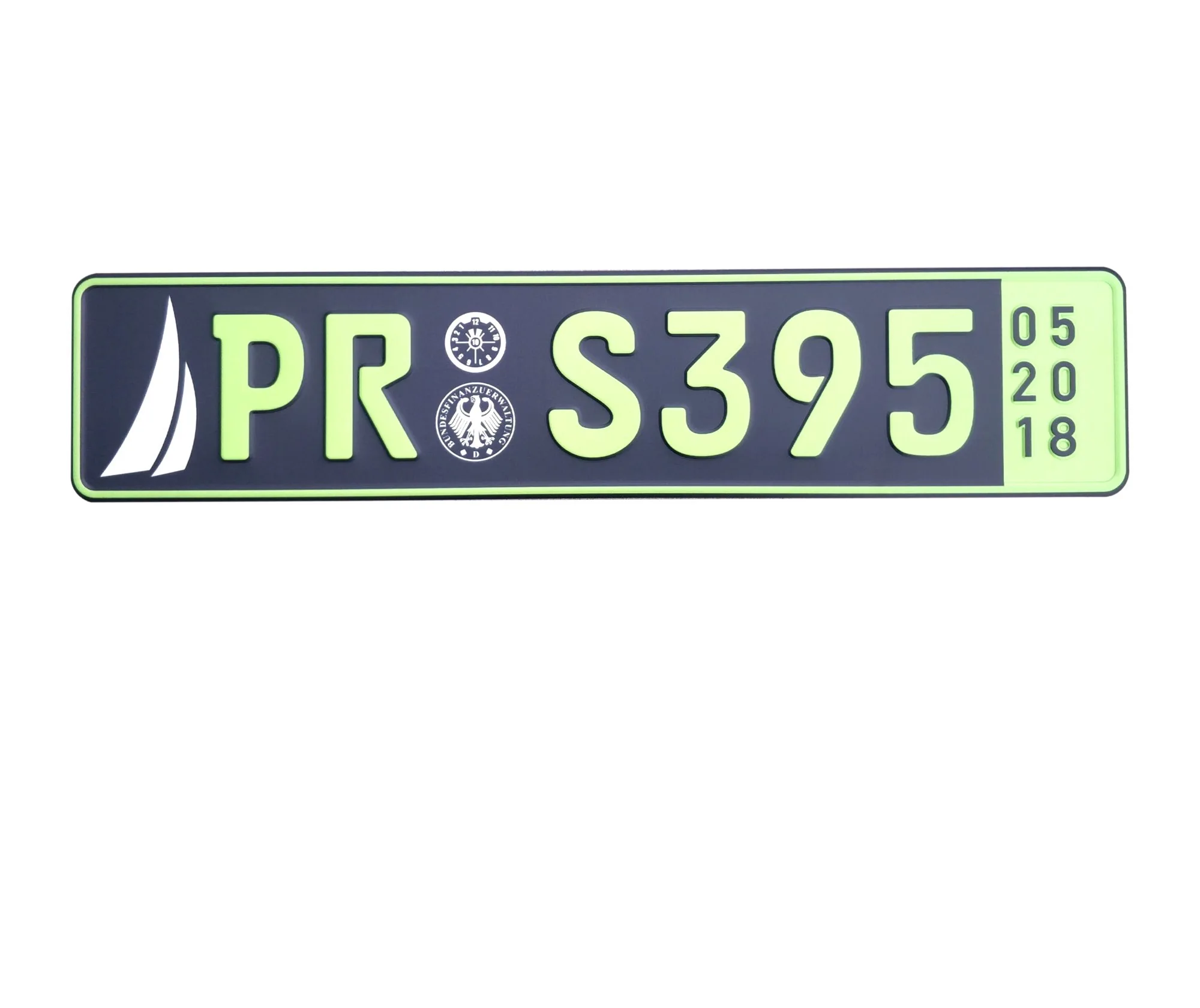 Hot sales Advertising Aluminum number plates, Aluminum Souvenir with Personality design car plates