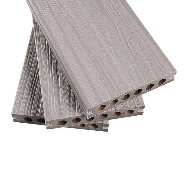 
Good Quality Wood Grain Wood Composite Outdoor Decking WPC Flooring 