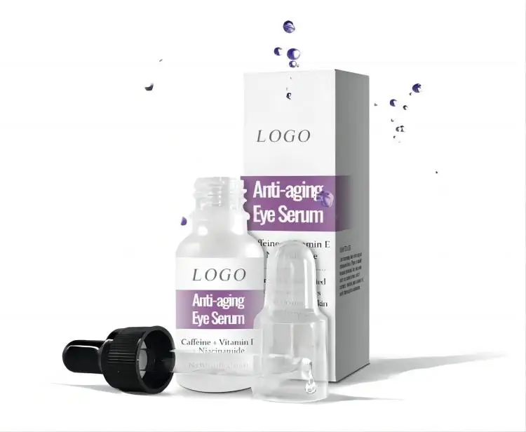Customized private Label Anti Aging Eye Serum Caffeine Eyes serum for anti-Wrinkle and Lifting  ordinary serum for eye