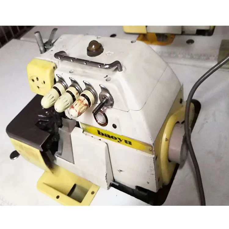 Sewing Machine Super High-Speed Sanzheng 747 Overlock Industrial Sewing Machine GOOD Condition Used