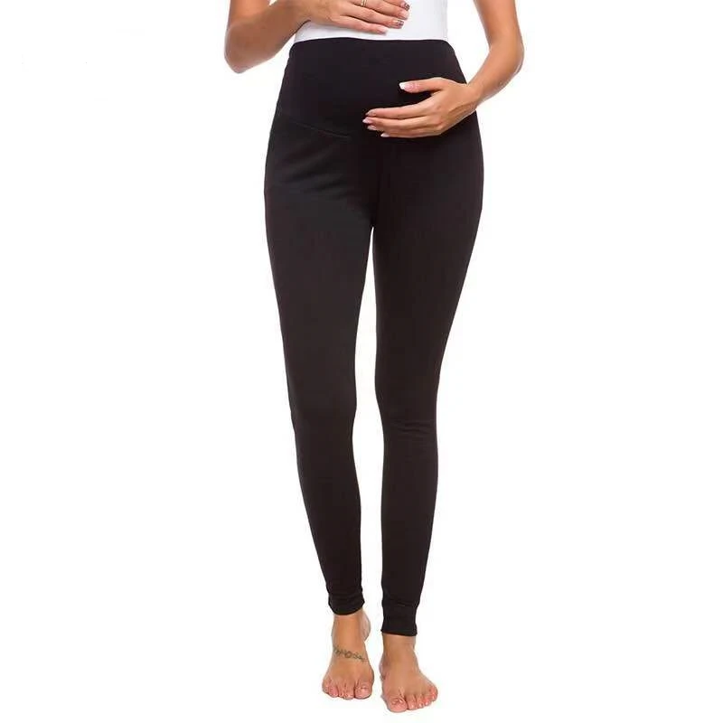 Spring Maternity Pants Elastic Waist Maternity Clothing Pants Maternity Belly Sports Legging Clothes