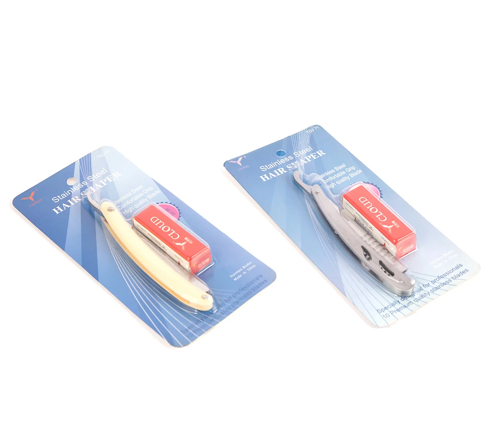 Foldable Barber Plastic Shaving Straight Razor