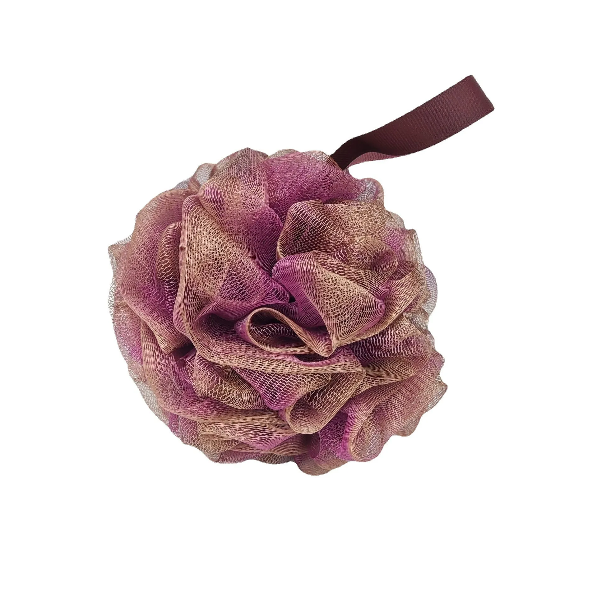 Wholesale Extra Large 60g  Bath Loofahs Sponge Bath Pouf for Body Bath Puff for Exfoliating Easy Foam