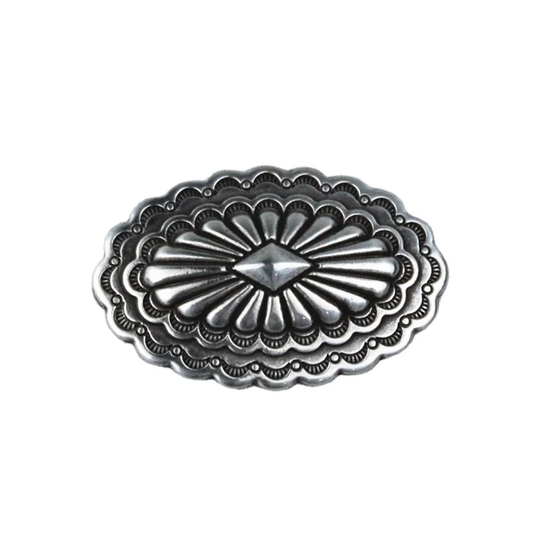 New style  Zinc alloy cheaps western concho hardware concho button The oval pattern conchos
