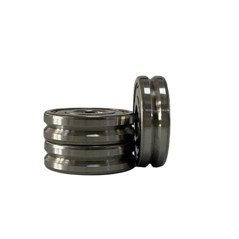 6202z15*47*11 U/V6*3 Conveyor Roller Bearing UV Groove Guide Rollers,Wire and Cable Pass rollers,Pulley Idler Wheels