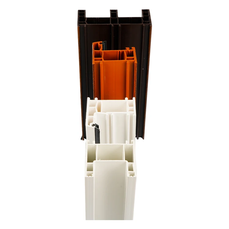 67mm Series Sliding Window Section Automatic Corner Welding Upvc Profile American Style Upvc Plastic Profile