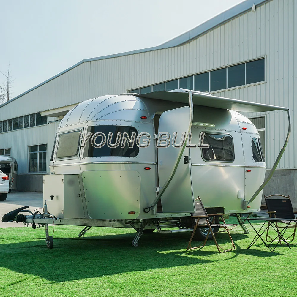 Youngbull Camper Trailer Hot Sale With High Quality Airstream Caravans In Korea