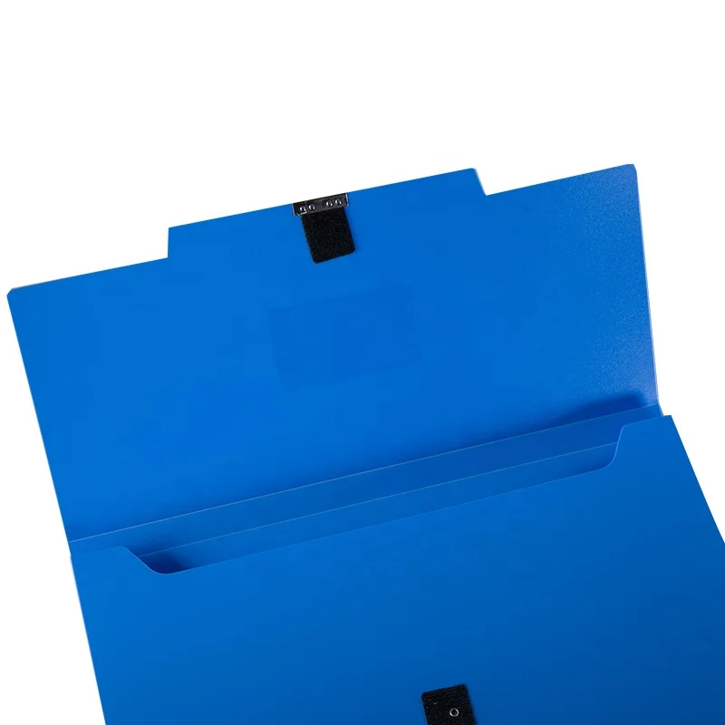 Logo Plastic Storage Document Clip Portable Case Folder A3 Size File Box
