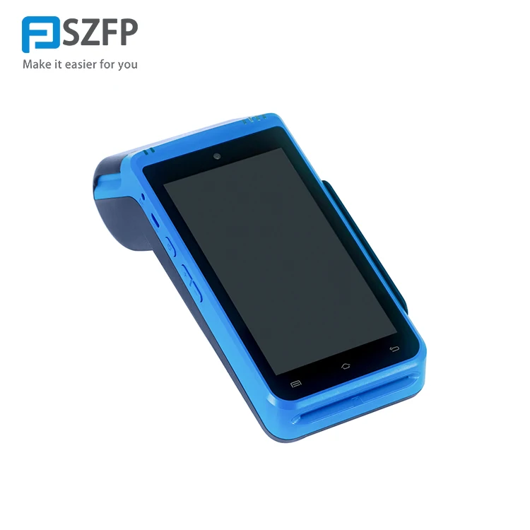 Cheaper FP8900 android 7 mobile lottery bus pos terminal with 4G printer