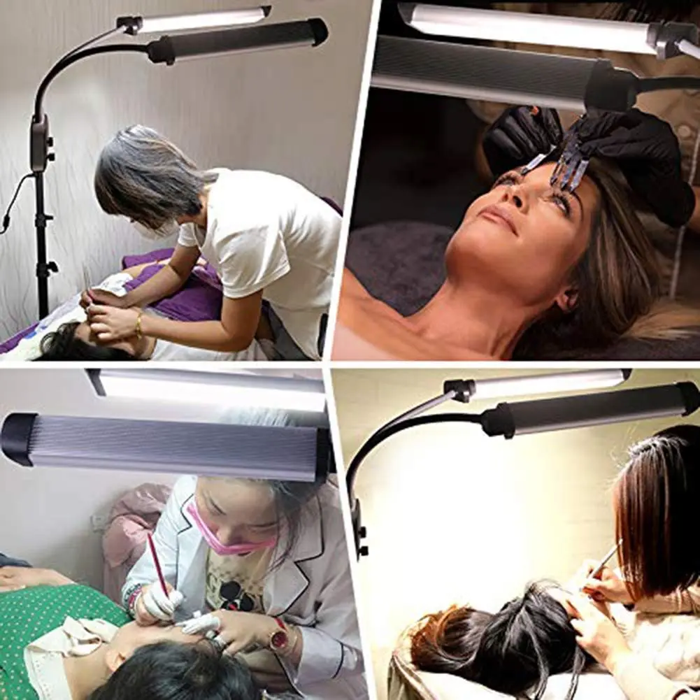 Free Shipping Discount! double arms beauty light moon Professional Salon/Spa Eyelash Light Beauty Lamp for Eyelash Extensions