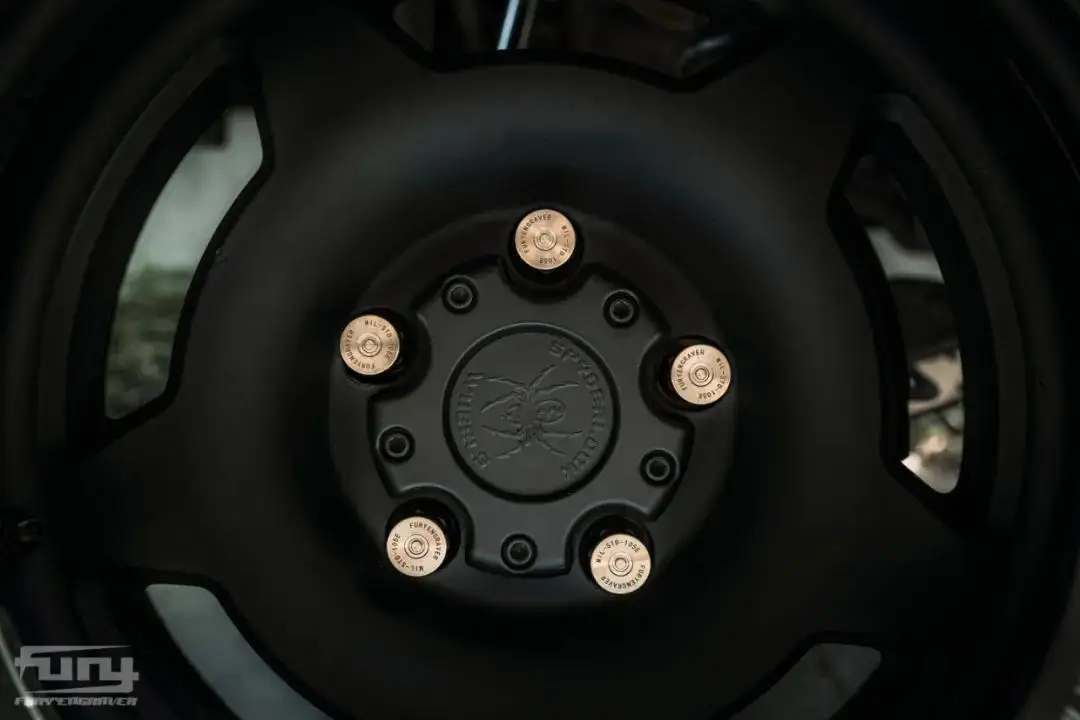 Fury Aluminum Wheel Hub Nut for Jeep Wrangler JK & JL 4x4 accessory maiker manufacturer
